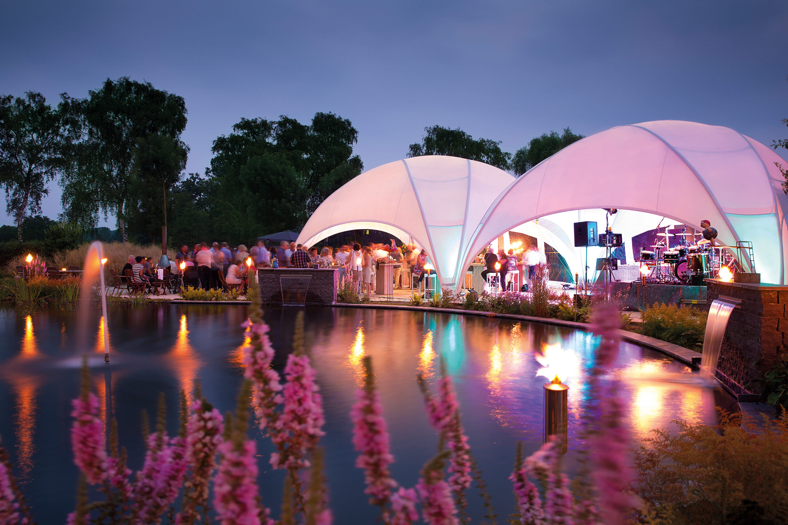 Estructuras Creative en evento corporativo