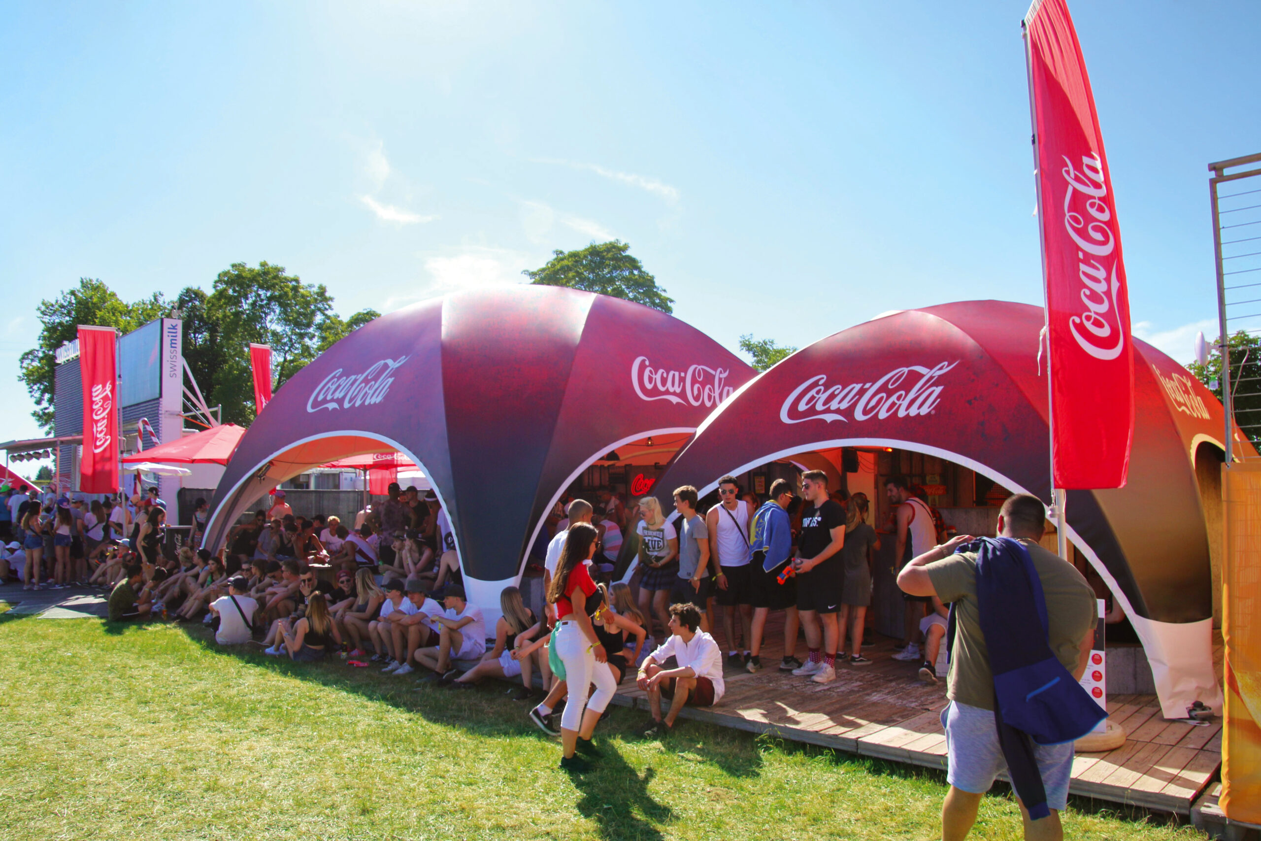 Crossover branded Coca-Cola festival