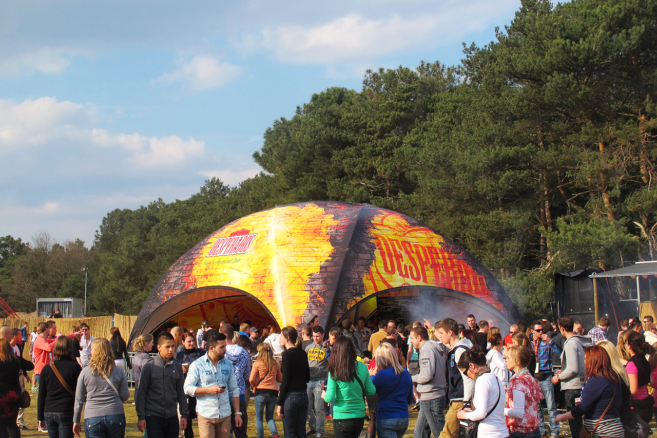 Crossover en evento de concierto