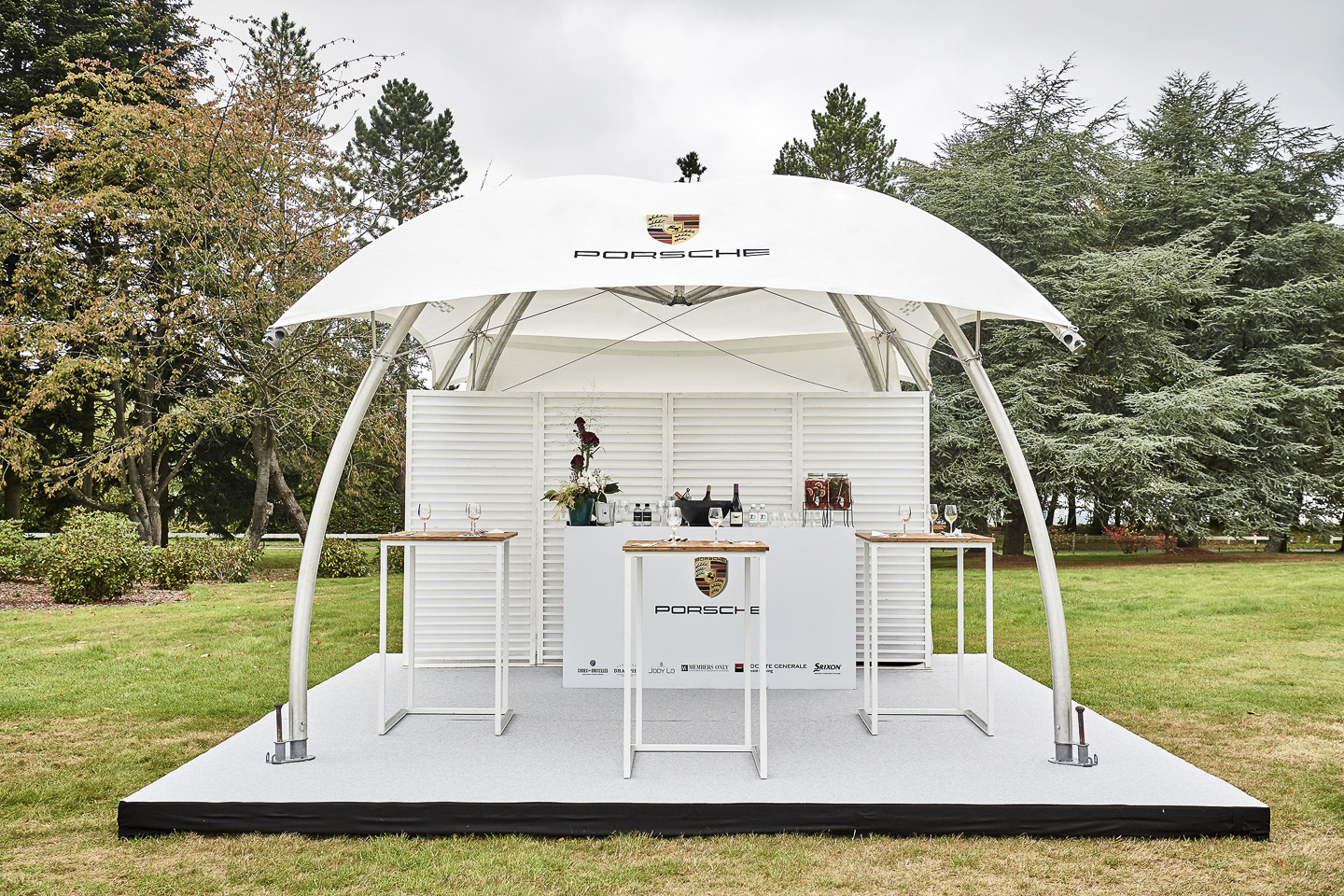 Lounger en evento Porsche